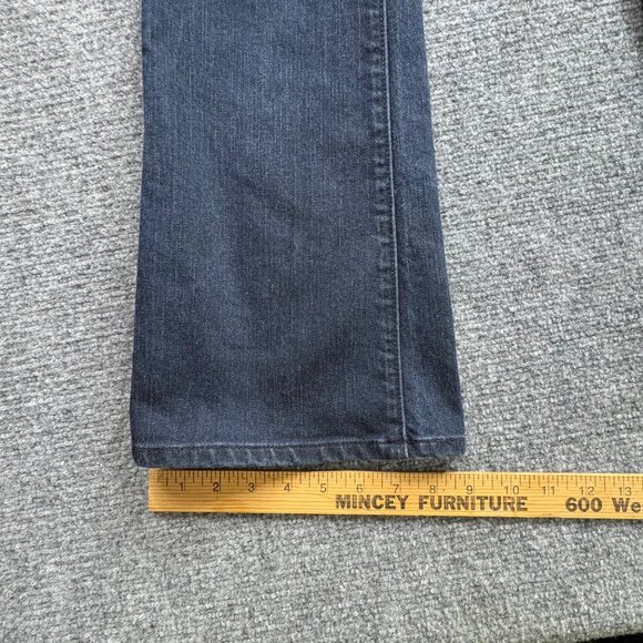 Banana Republic Jeans Womens 6‎ Blue Urban Boot Cut 32” inseam Low Rise Causal - Picture 9 of 14
